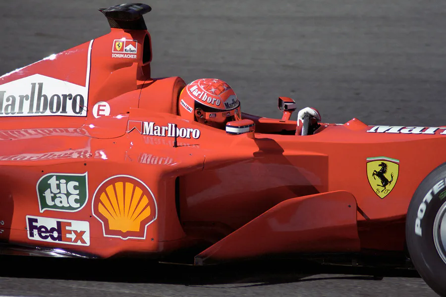 016 | 2000 | Spa-Francorchamps | Ferrari F1-2000 | Michael Schumacher | © carsten riede fotografie