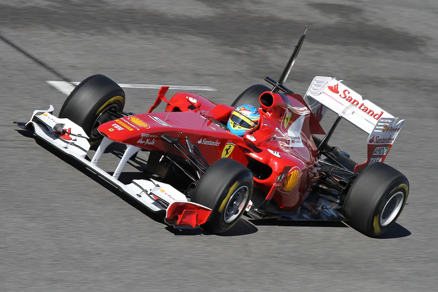 003 | 2011 | Barcelona | Ferrari 150° Italia | Fernando Alonso | © carsten riede fotografie