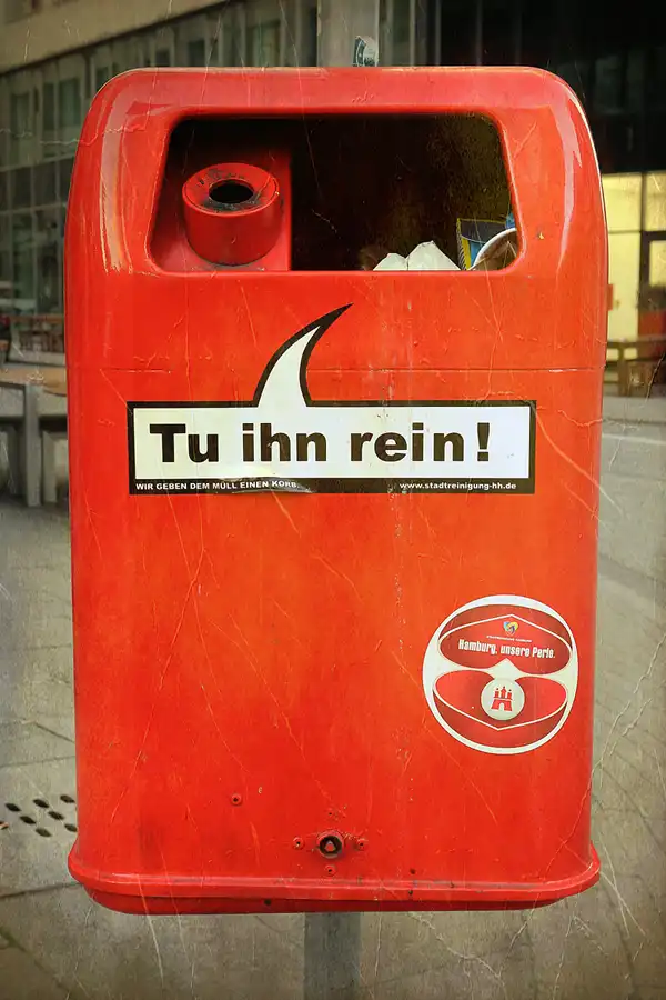 069 | 1900 | hamburger stadtreinigung | tu ihn rein ! | © carsten riede fotografie