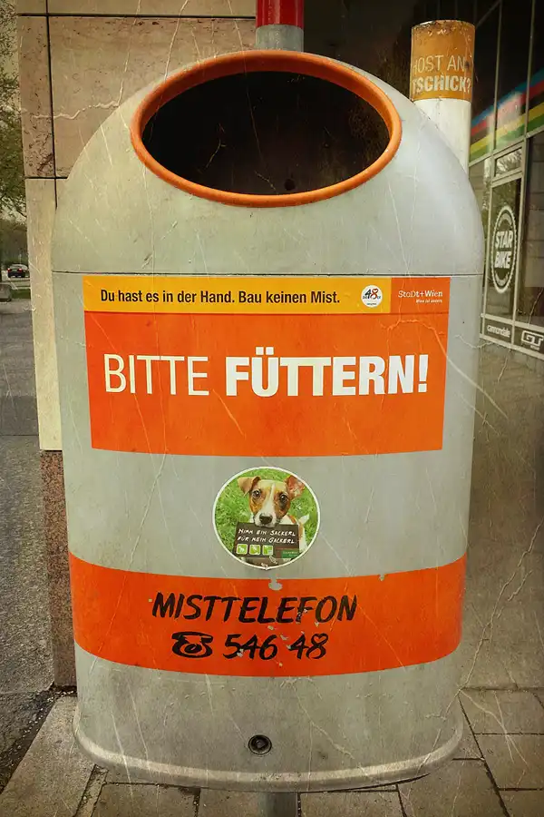 079 | 1900 | wiener abfallwirtschaft | bitte füttern ! | © carsten riede fotografie