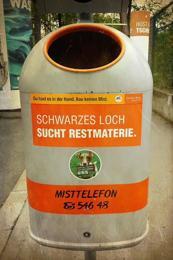 098 | 1900 | wiener abfallwirtschaft | schwarzes loch sucht restmaterie | © carsten riede fotografie