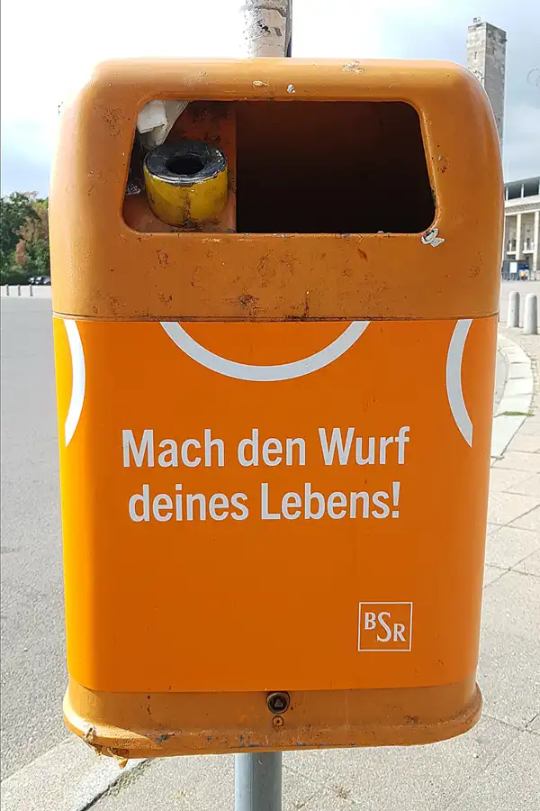 138 | 1900 | bsr – berliner stadtreinigung | mach den wurf deines lebens ! | © carsten riede fotografie