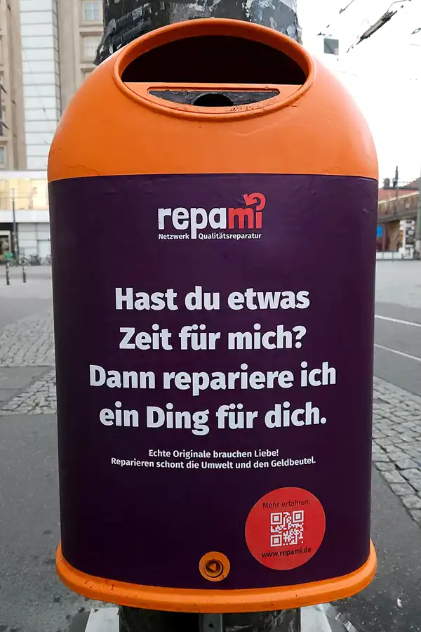 159 | 1900 | bsr – berliner stadtreinigung | hast du etwas zeit für mich? dann repariere ich ein ding für dich. | © carsten riede fotografie