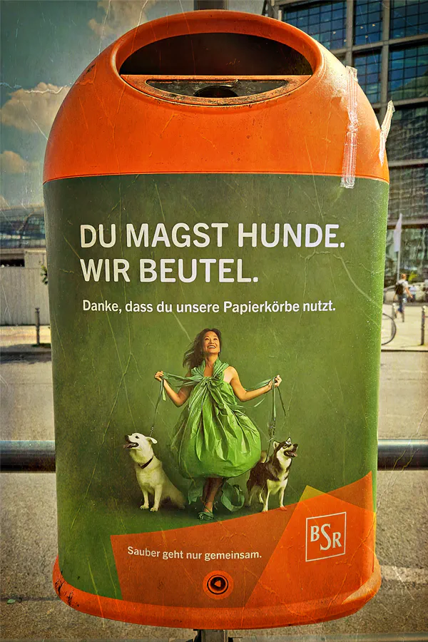 163 | 1900 | bsr – berliner stadtreinigung | du magst hunde. wir beutel. | © carsten riede fotografie