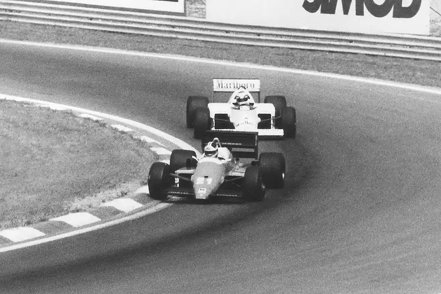 011 | 1986 | Budapest | Osella-Alfa Romeo FA1G | Piercarlo Ghinzani + McLaren-TAG Porsche MP4/2C | Keke Rosberg | © carsten riede fotografie