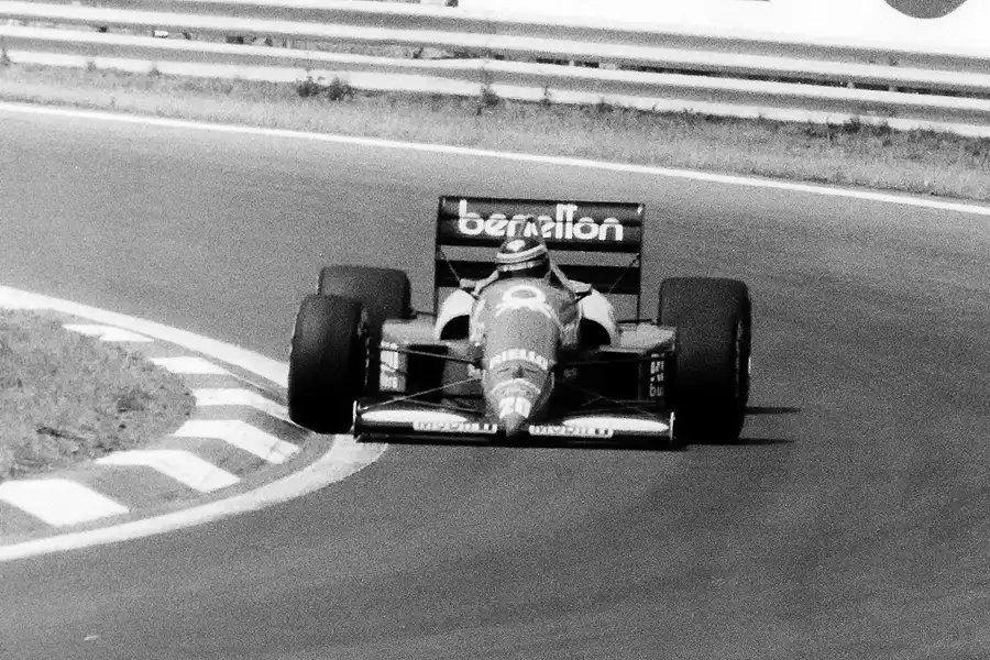 016 | 1988 | Budapest | Benetton-Ford Cosworth B188 | Thierry Boutsen | © carsten riede fotografie