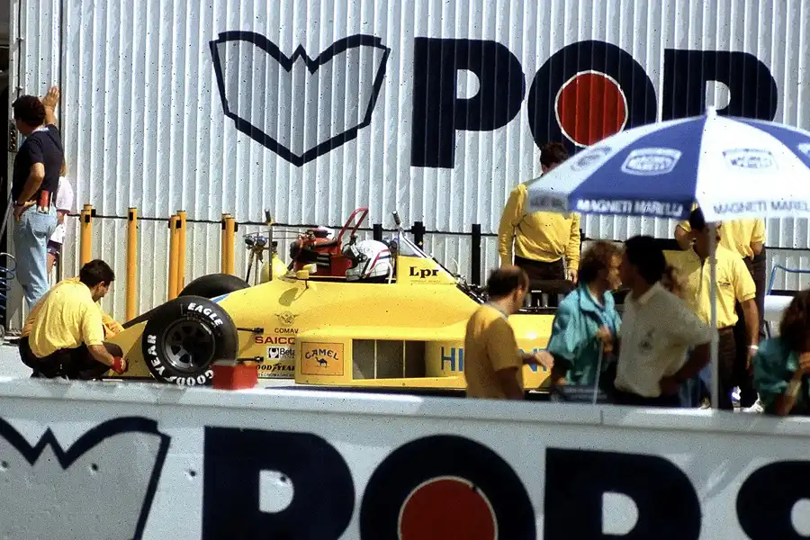 024 | 1988 | Budapest | Coloni-Ford Cosworth FC188 | Gabriele Tarquini | © carsten riede fotografie