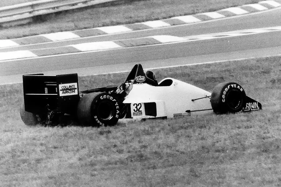 032 | 1988 | Budapest | Euro Brun-Ford Cosworth ER188 | Oscar Larrauri | © carsten riede fotografie