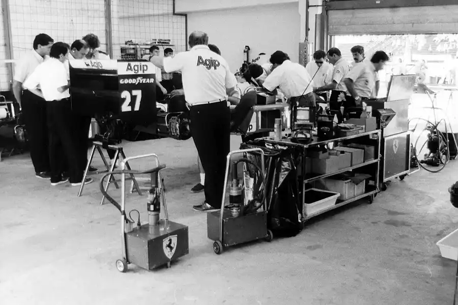 036 | 1988 | Budapest | Ferrari F1/87/88C | © carsten riede fotografie