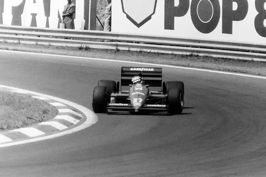 037 | 1988 | Budapest | Ferrari F1/87/88C | Michele Alboreto | © carsten riede fotografie