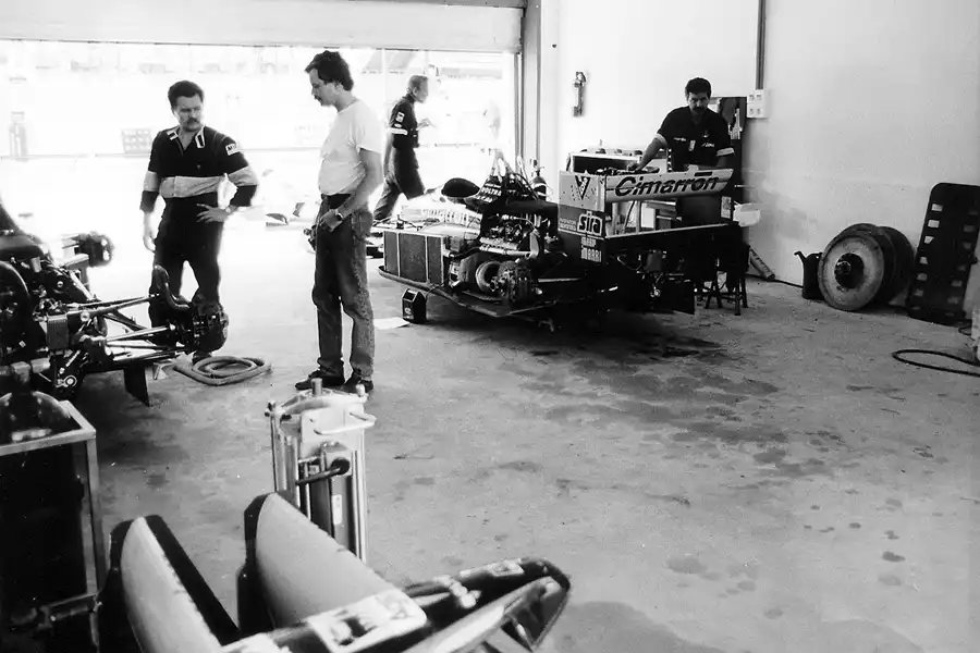 083 | 1988 | Budapest | Minardi-Ford Cosworth M188 | © carsten riede fotografie