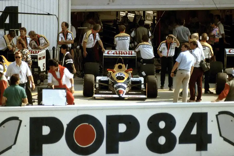 098 | 1988 | Budapest | Williams-Judd FW12 | Nigel Mansell | © carsten riede fotografie