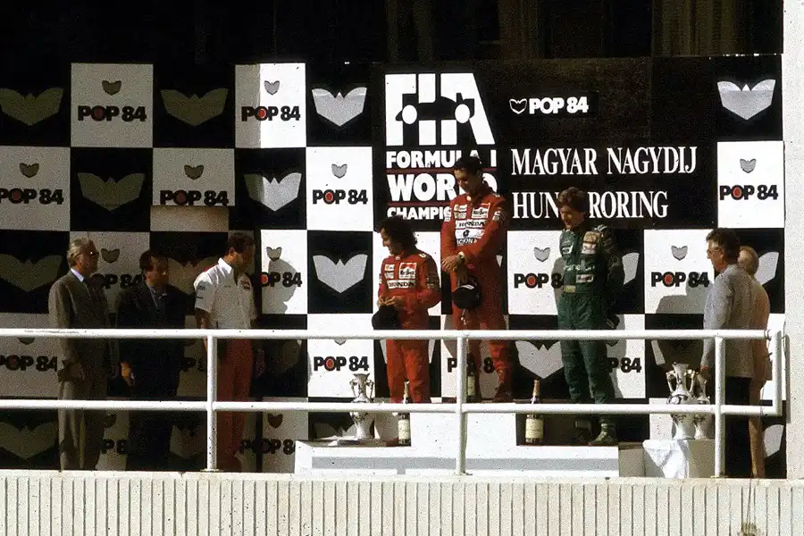 103 | 1988 | Budapest | Alain Prost + Senna A + Thierry Boutsen | © carsten riede fotografie