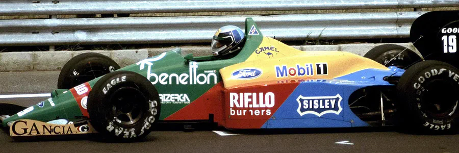 017 | 1988 | Budapest | Benetton-Ford Cosworth B188 | Alessandro Nannini | © carsten riede fotografie