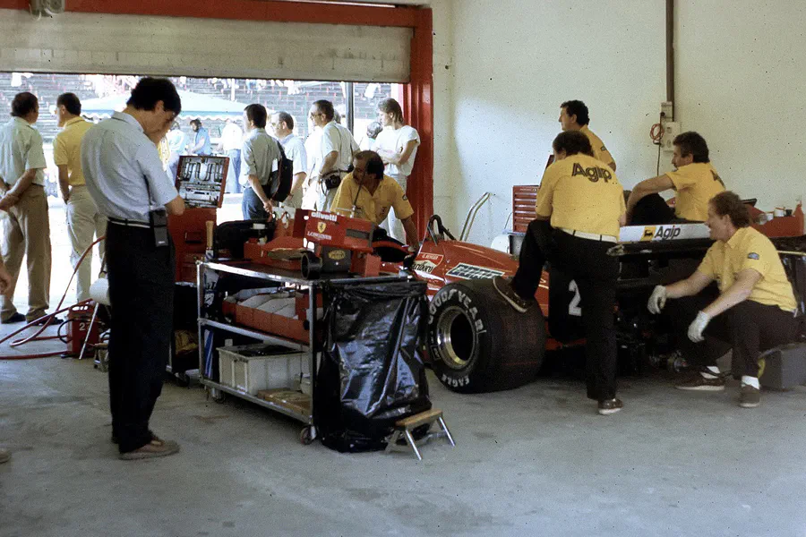 034 | 1988 | Budapest | Ferrari F1/87/88C | © carsten riede fotografie