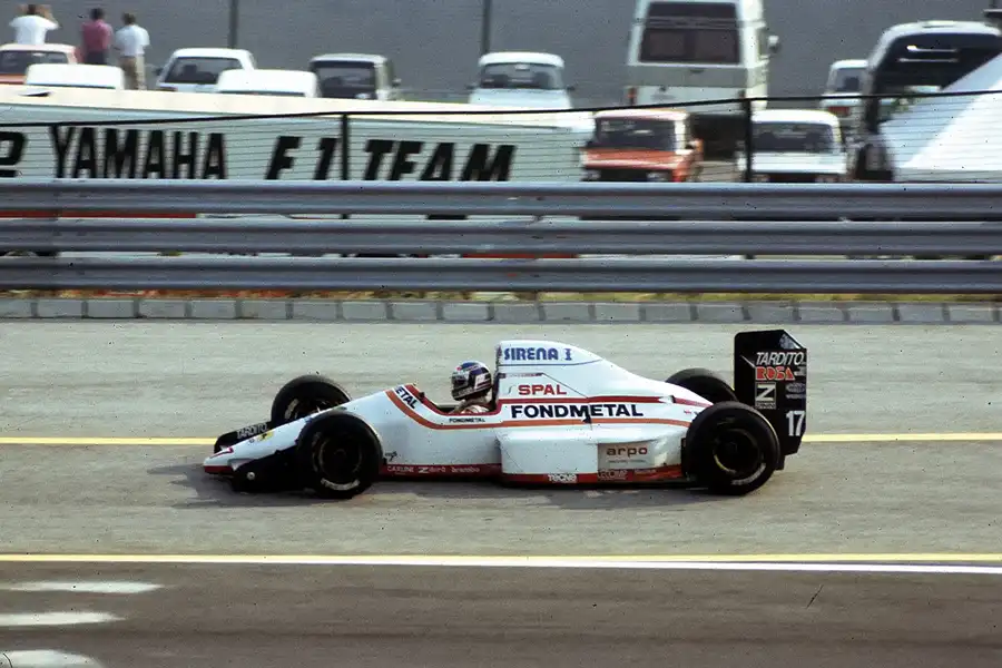 051 | 1989 | Budapest | Osella-Ford Cosworth FA1M | Nicola Larini | © carsten riede fotografie
