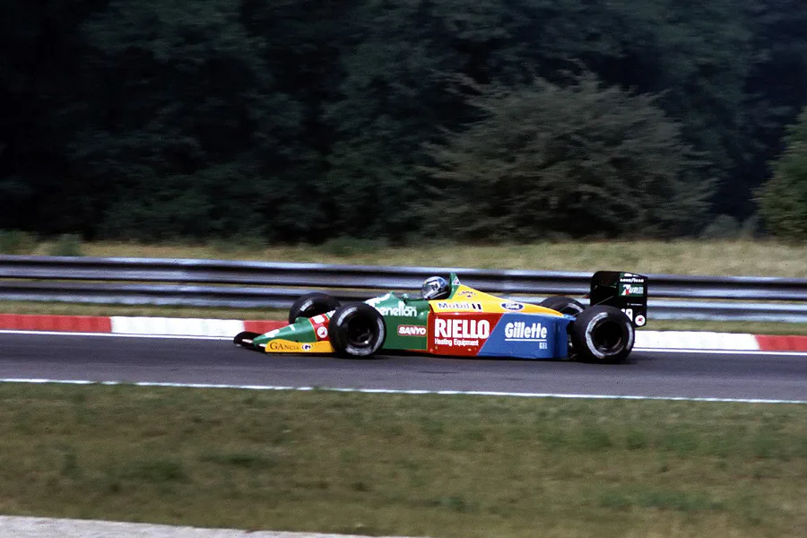 021 | 1989 | Budapest | Benetton-Ford Cosworth B189 | Alessandro Nannini | © carsten riede fotografie