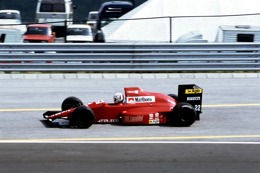 024 | 1989 | Budapest | BMS Dallara-Ford Cosworth 189 | Andrea De Cesaris | © carsten riede fotografie