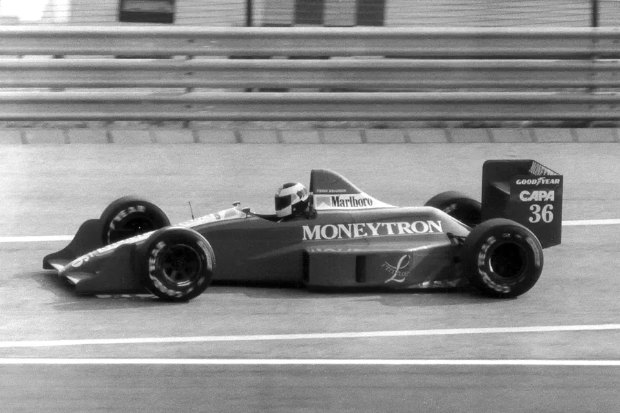 049 | 1989 | Budapest | Onyx-Ford Cosworth ORE1 | Stefan Johansson | © carsten riede fotografie