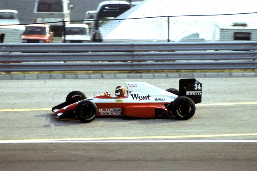 058 | 1989 | Budapest | Zakspeed-Yamaha 891 | Bernd Schneider | © carsten riede fotografie