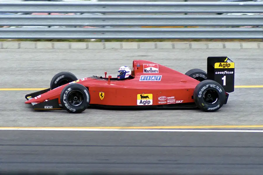 038 | 1990 | Budapest | Ferrari 641/2 | Alain Prost | © carsten riede fotografie