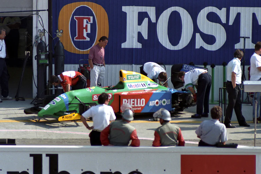 022 | 1990 | Budapest | Benetton-Ford Cosworth B190 | © carsten riede fotografie