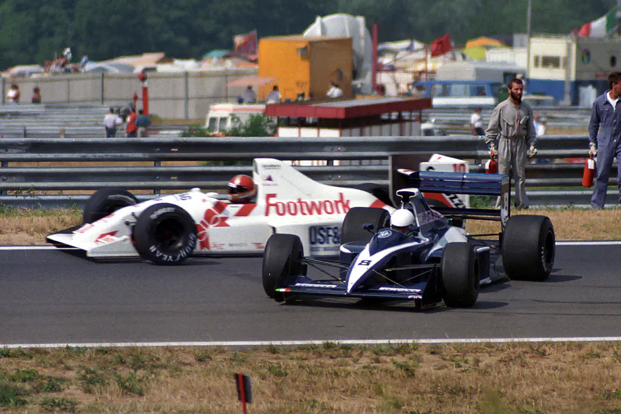 033 | 1990 | Budapest | Brabham-Judd BT59 | Stefano Modena | © carsten riede fotografie