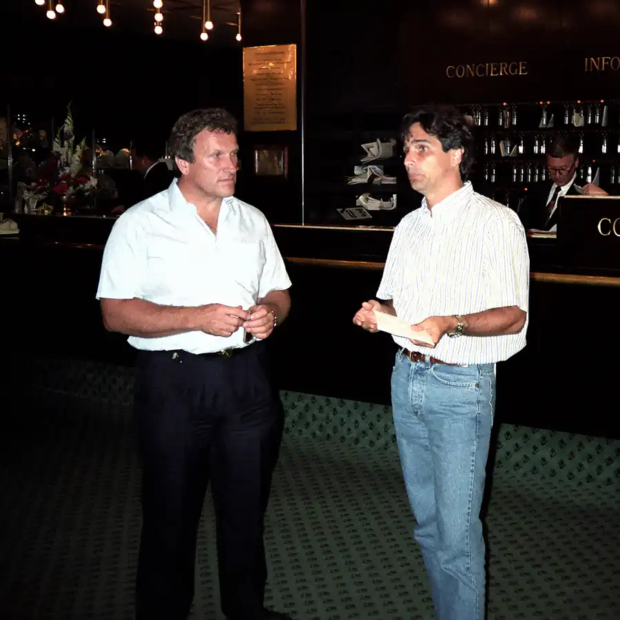 010 | 1991 | Budapest | Tom Walkinshaw + Nelson Piquet | © carsten riede fotografie