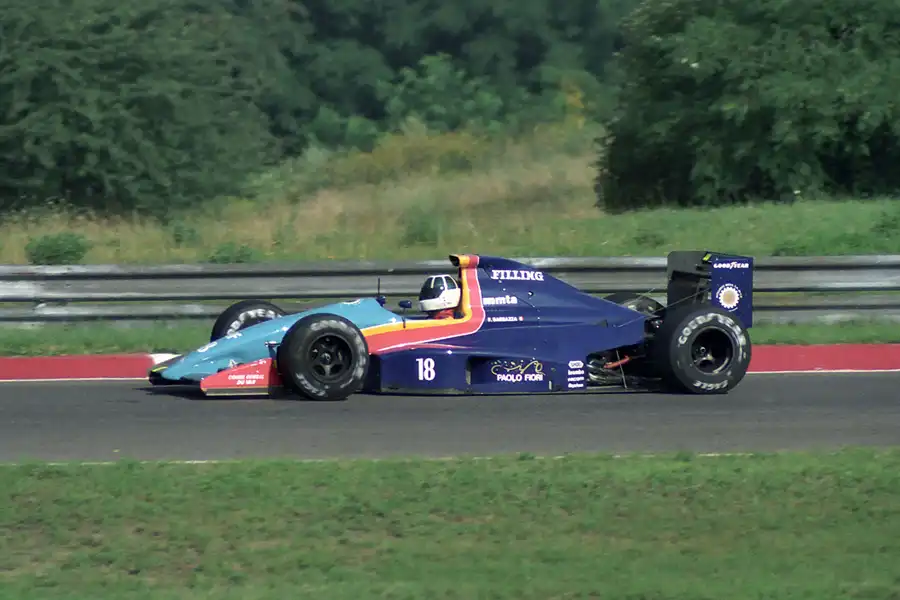 011 | 1991 | Budapest | AGS-Ford Cosworth JH25B | Fabrizio Barbazza | © carsten riede fotografie