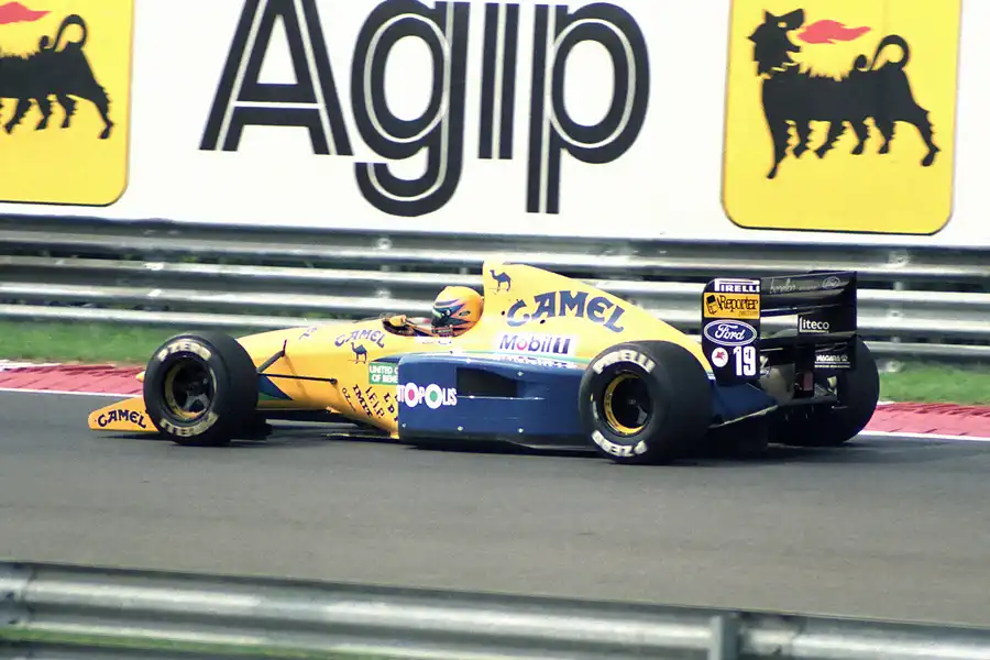 013 | 1991 | Budapest | Benetton-Ford Cosworth B191 | Roberto Moreno | © carsten riede fotografie