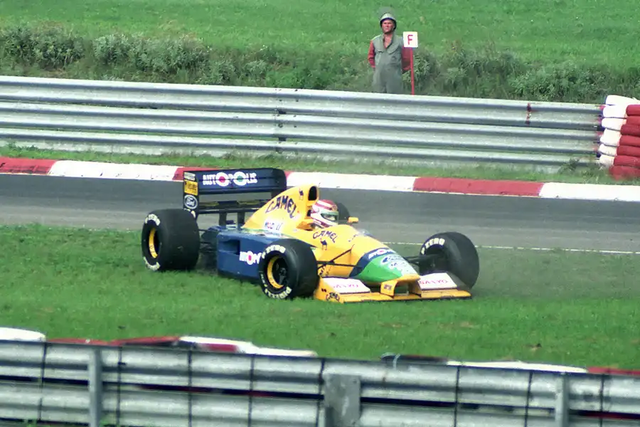 016 | 1991 | Budapest | Benetton-Ford Cosworth B191 | Nelson Piquet | © carsten riede fotografie