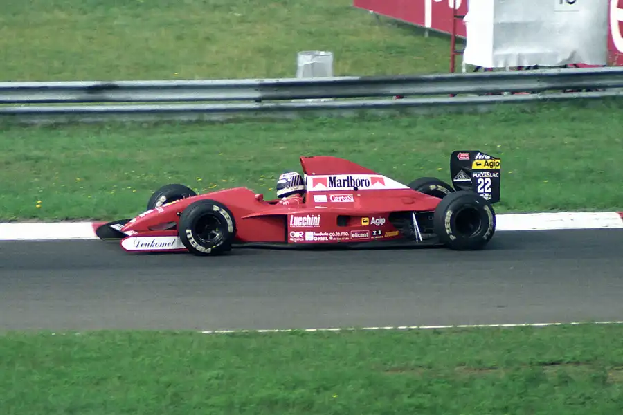 019 | 1991 | Budapest | BMS Dallara-Judd 191 | J. J. Lehto | © carsten riede fotografie