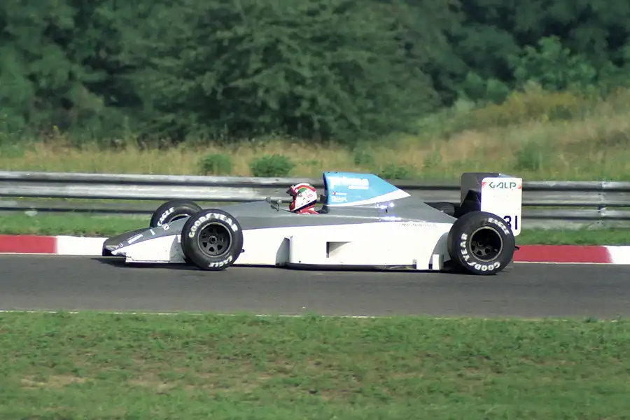 026 | 1991 | Budapest | Coloni-Ford Cosworth C4 | Pedro Chaves | © carsten riede fotografie