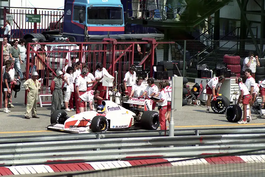 036 | 1991 | Budapest | Footwork-Ford Cosworth FA12 | Michele Alboreto | © carsten riede fotografie