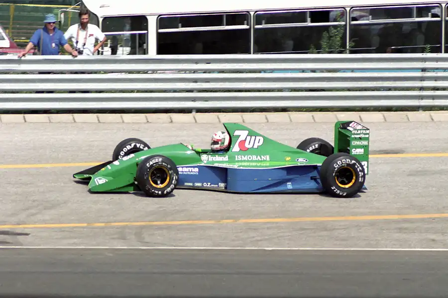 038 | 1991 | Budapest | Jordan-Ford Cosworth 191 | Andrea De Cesaris | © carsten riede fotografie