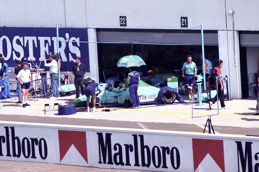 045 | 1991 | Budapest | Leyton House-Ilmor CG911 | Ivan Capelli | © carsten riede fotografie