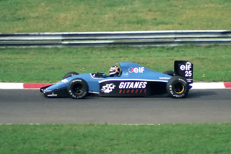 049 | 1991 | Budapest | Ligier-Lamborghini JS35B | Thierry Boutsen | © carsten riede fotografie