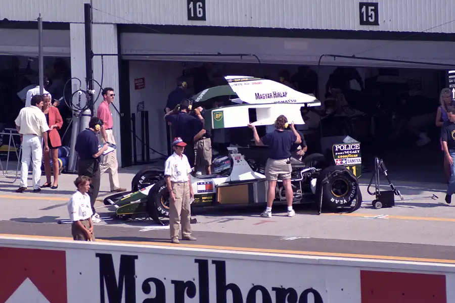 058 | 1991 | Budapest | Lotus-Judd 102B | Mika Hakkinen | © carsten riede fotografie