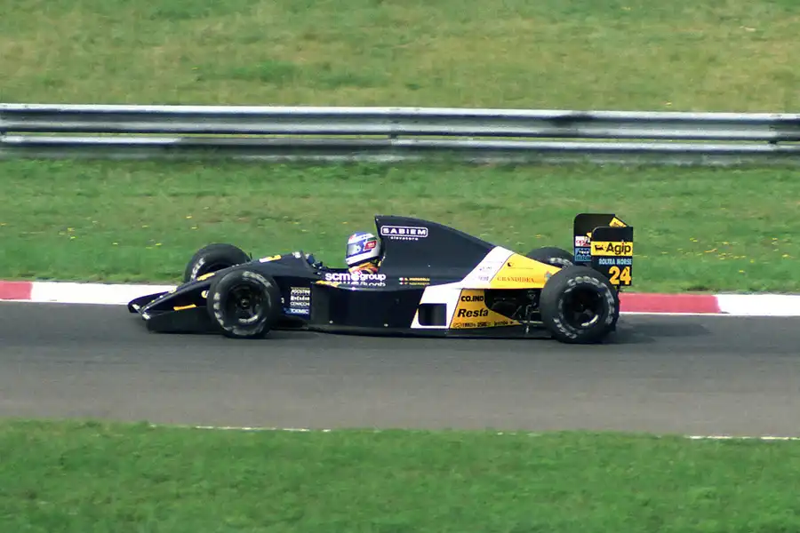 073 | 1991 | Budapest | Minardi-Ferrari M191 | Gianni Morbidelli | © carsten riede fotografie