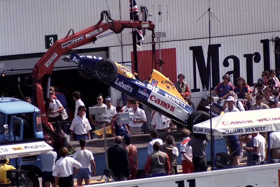 079 | 1991 | Budapest | Williams-Renault FW14 | © carsten riede fotografie