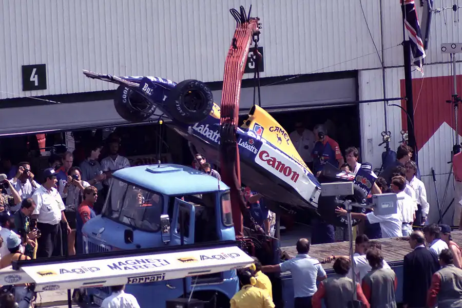 080 | 1991 | Budapest | Williams-Renault FW14 | © carsten riede fotografie