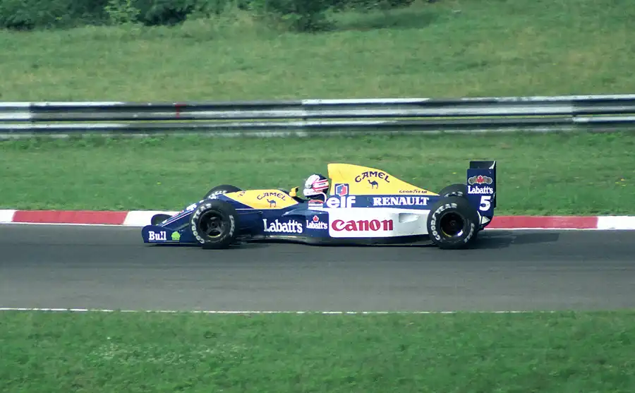 081 | 1991 | Budapest | Williams-Renault FW14 | Nigel Mansell | © carsten riede fotografie