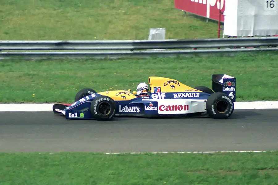083 | 1991 | Budapest | Williams-Renault FW14 | Riccardo Patrese | © carsten riede fotografie