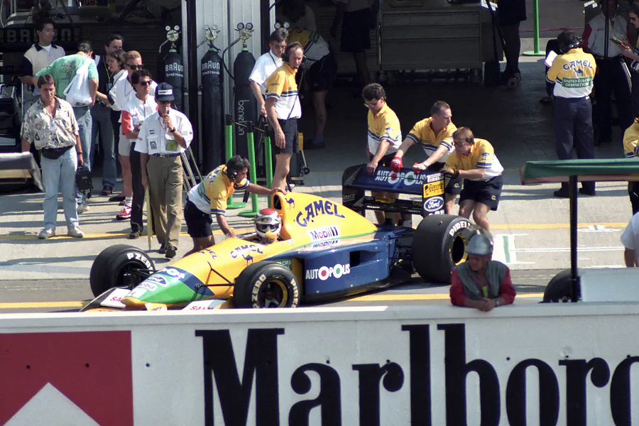 018 | 1991 | Budapest | Benetton-Ford Cosworth B191 | Nelson Piquet | © carsten riede fotografie