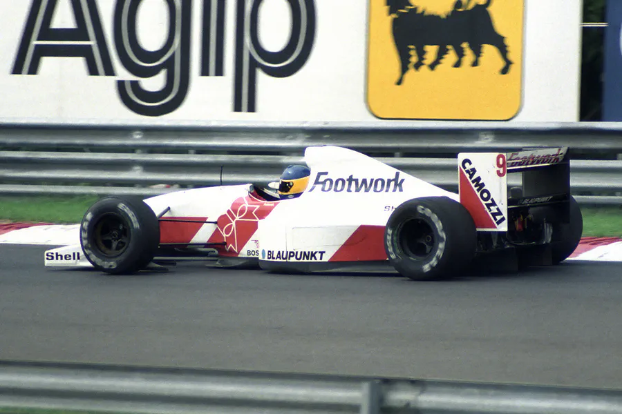 034 | 1991 | Budapest | Footwork-Ford Cosworth FA12 | Michele Alboreto | © carsten riede fotografie