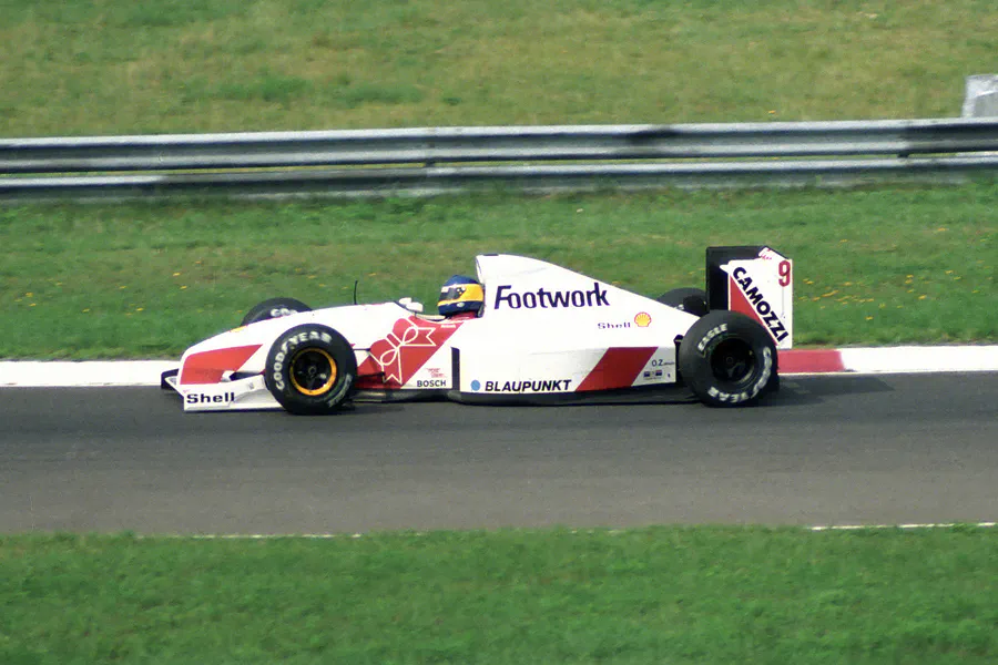 035 | 1991 | Budapest | Footwork-Ford Cosworth FA12 | Michele Alboreto | © carsten riede fotografie