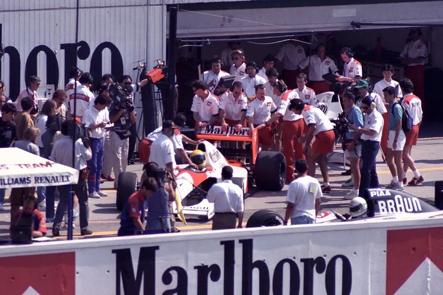 067 | 1991 | Budapest | McLaren-Honda MP4/6 | Ayrton Senna | © carsten riede fotografie