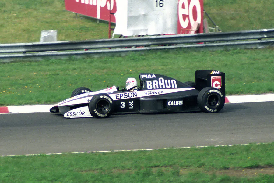 077 | 1991 | Budapest | Tyrrell-Honda 020 | Satoru Nakajima | © carsten riede fotografie