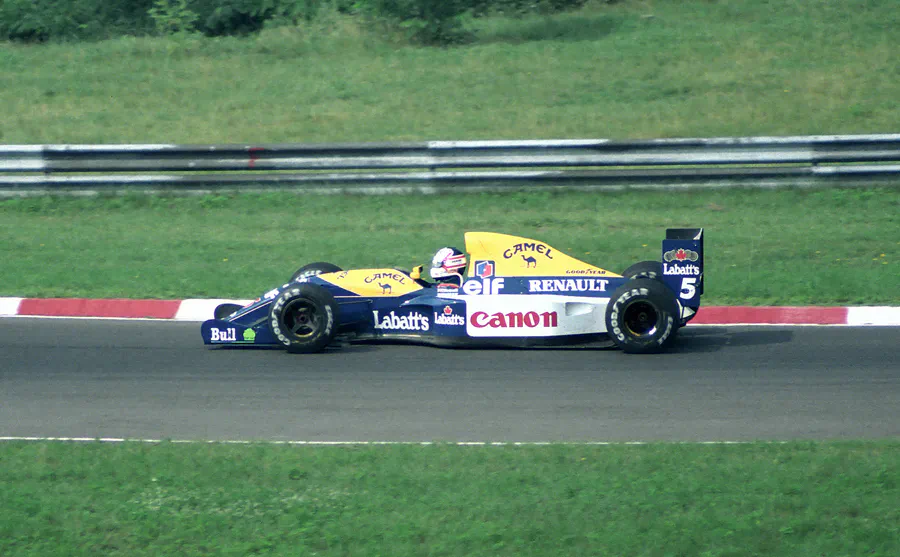 081 | 1991 | Budapest | Williams-Renault FW14 | Nigel Mansell | © carsten riede fotografie