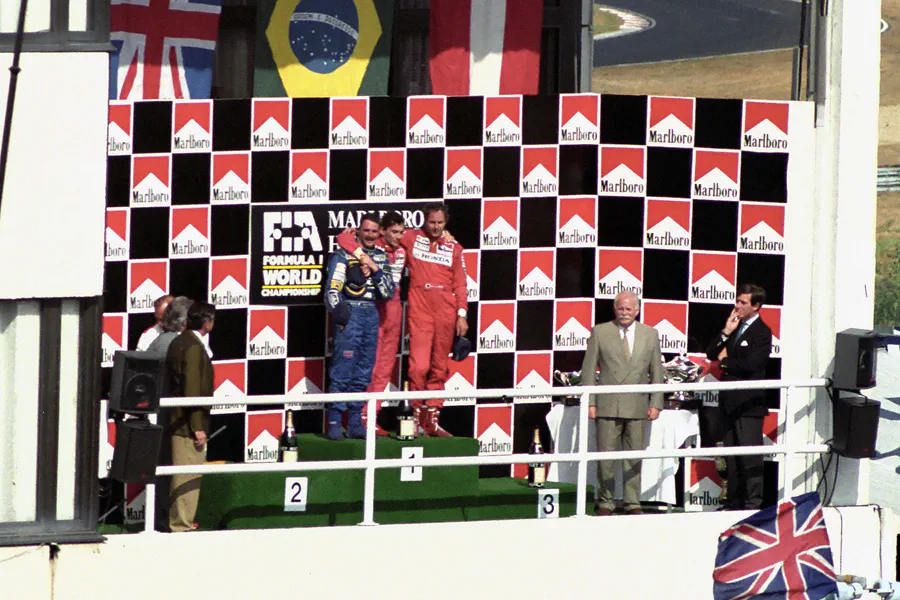 112 | 1992 | Budapest | Nigel Mansell + Ayrton Senna + Gerhard Berger | © carsten riede fotografie